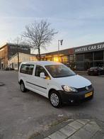 Volkswagen Caddy 1.6 TDI (taxiklaar) Rolstoelbus 2012 Wit, Auto's, Voorwielaandrijving, 4 cilinders, Volkswagen, Wit