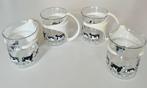 4 mokken Koeien VALENTINO Nederland, Huis en Inrichting, Keuken | Servies, Ophalen of Verzenden, Zo goed als nieuw, Overige stijlen