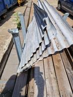 5 stuks VINTAGE ijzeren golfplaten 180 x 80 cm, Doe-het-zelf en Verbouw, Ophalen, Gebruikt, Overige materialen, Minder dan 20 mm