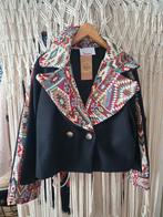 Leuke Boho Jas - Maat 44/46 - Nieuw!, Kleding | Dames, Jassen | Winter, Ophalen of Verzenden, Nieuw, Maat 42/44 (L), Zwart