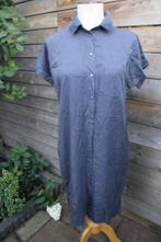 Doorknoopjurk grijs Giulia e Tu mt 36 Vaste prijs OPRUIMING, Kleding | Dames, Ophalen of Verzenden, Zo goed als nieuw, Knielengte