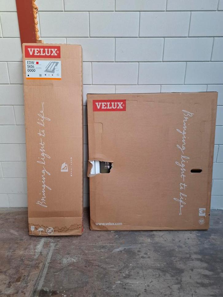 Nieuw Velux Dakraam SK06, Doe-het-zelf en Verbouw, Glas en Ramen, Nieuw, Dakraam, 80 tot 120 cm, 80 tot 120 cm, Dubbelglas, Ophalen of Verzenden