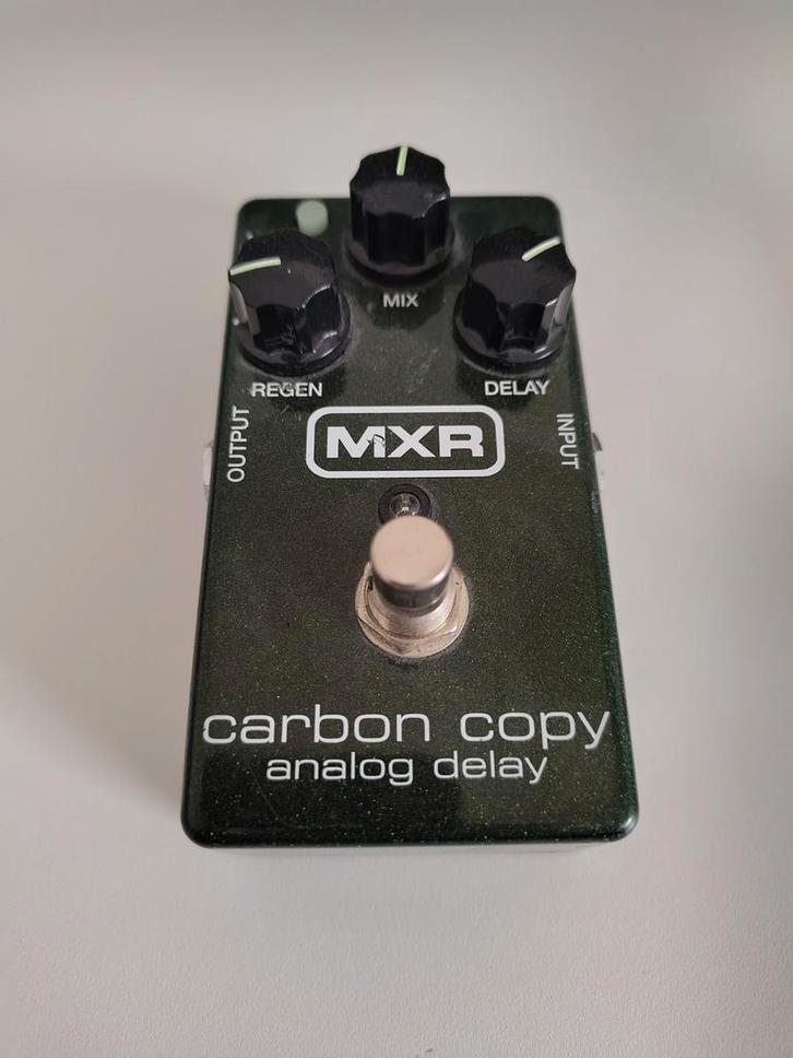 MXR Carbon Copy Analoog Delay Pedaal, Muziek en Instrumenten, Effecten, Zo goed als nieuw, Delay of Echo, Ophalen of Verzenden