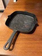 Grilpan Gietijzer, Huis en Inrichting, Ophalen, Gebruikt, Gietijzer, Overige typen