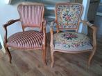 2 stoelen in Louis XV stijl, Antiek en Kunst, Antiek | Meubels | Stoelen en Banken, Ophalen