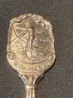 Vintage verzilverd lepeltje Paramaribo, Antiek en Kunst, Ophalen of Verzenden
