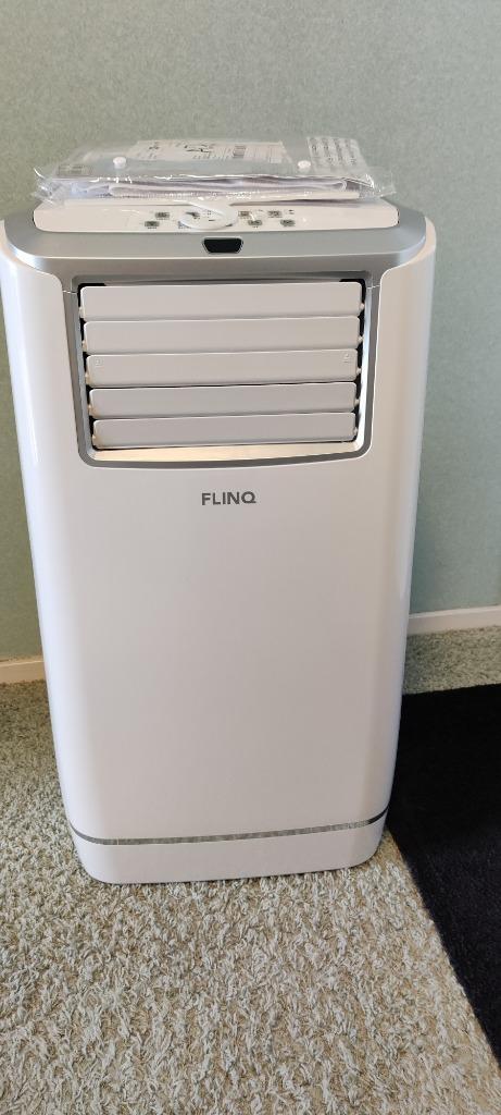 FlinQ Slimme Mobiele Airco 13000BTU + Raamafdichtingskit, Witgoed en Apparatuur, Airco's, Zo goed als nieuw, Mobiele airco, Minder dan 60 m³