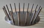 Zack design RVS fruitschaal Stiletto, Overige materialen, Gebruikt, Schaal, Rond