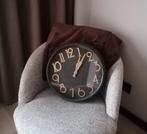 Stationsklok, Huis en Inrichting, Woonaccessoires | Klokken, Ophalen, Zo goed als nieuw, Wandklok