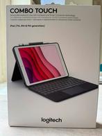 Logitech Combo Touch iPad 7, 8 & 9th gen, Computers en Software, Tablet-hoezen, 10 inch, Logitech, Nieuw, Bescherming voor- en achterkant