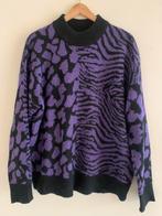 Vero Moda Maternity trui in paars met zwart, maat L, Vero Moda, Maat 42/44 (L), Ophalen of Verzenden, Gedragen