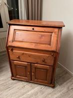 Secretair/ bureau grenenhout, Huis en Inrichting, Kasten | Secretaires, Ophalen, Gebruikt