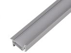Aluminium ledstrip inbouw profiel 100cm Zwart / Wit of Grijs, Ophalen of Verzenden, Nieuw