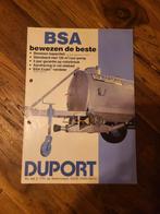 Tractor folder BSA Duport pomptankwagens, Ophalen of Verzenden, Zo goed als nieuw