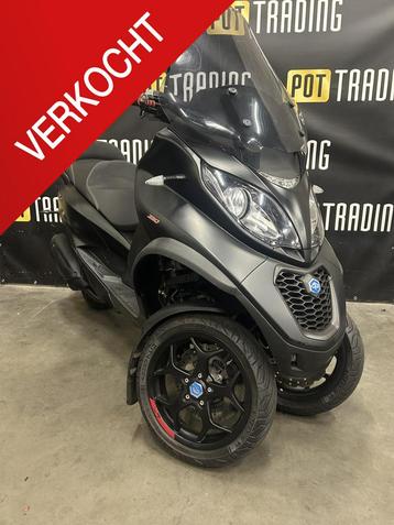 Piaggio MP3 350 LT Matt Zwart 2019 6 mnd garantie autorijbew beschikbaar voor biedingen