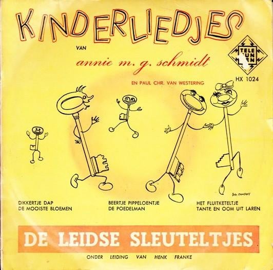 Ruil of koop De Leidse Sleuteltjes Kinderliedjes (EP 1956), Gebruikt, Ophalen of Verzenden, EP, Kinderen en Jeugd