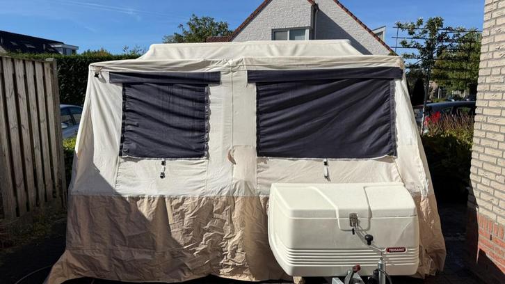 Trigano Odyssee GL vouwwagen, Caravans en Kamperen, Vouwwagens, Trigano, tot en met 6, Meerkleurig, Aanwezig, Ophalen