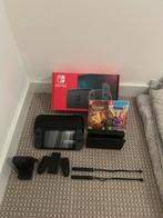 Nintendo Switch V2 (2019) Compleet + 2 Games. Zeer nette set, Spelcomputers en Games, Spelcomputers | Nintendo Switch, Met games