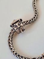 Trollbeads Nachtegaal zilver-goud (retired), Sieraden, Tassen en Uiterlijk, Bedels, 1 bedel, Trollbeads, Zo goed als nieuw, Zilver