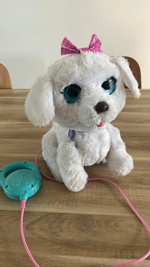 FurReal gogo dancing pup dansende en rollende hond, Kinderen en Baby's, Speelgoed | Knuffels en Pluche, Zo goed als nieuw, Hond