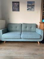 Tweezitsbank Palermo Blauw, Ophalen, Gebruikt, 150 tot 200 cm, Tweepersoons