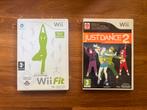Wii fit en just dance 2, Eén computer, Ophalen of Verzenden, Zo goed als nieuw, Sport