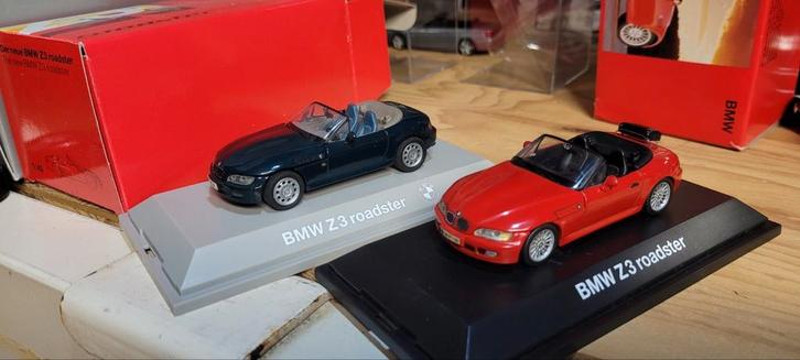 Schuco BMW Z3 Roadster rood&groen, Hobby en Vrije tijd, Modelauto's | 1:43, Zo goed als nieuw, Auto, Schuco, Ophalen of Verzenden