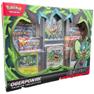 Pokémon TCG Ogerpon EX Premium Collection met SURGING SPARKS beschikbaar voor biedingen