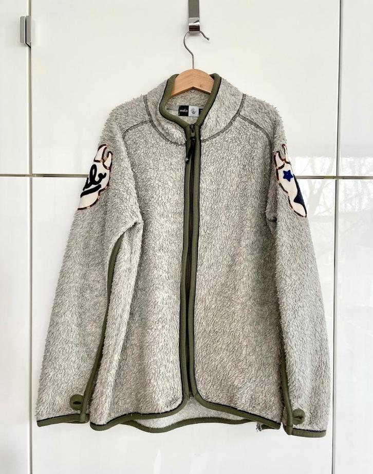 grijs teddy MOLO jack maat 152 vest, Kinderen en Baby's, Kinderkleding | Maat 152, Gebruikt, Jongen of Meisje, Trui of Vest, Ophalen of Verzenden