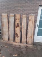 Droge eiken schaaldelen planken 27mm dik vensterbank hout, Doe-het-zelf en Verbouw, Ophalen, 25 tot 50 mm, Eiken, Nieuw