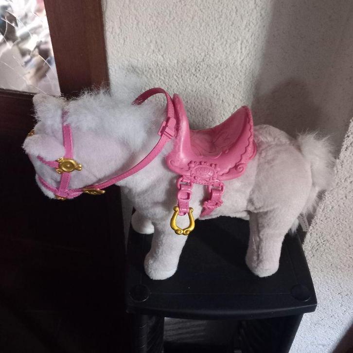 BABY born Paard ,  met zachte vacht en beweegbare benen, Kinderen en Baby's, Speelgoed | Poppen, Barbie, Ophalen of Verzenden