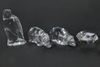 4 KRISTALLEN DIEREN  VILLEROY EN BOCH, Antiek en Kunst, Antiek | Glas en Kristal, Ophalen of Verzenden