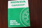 Honda CBR600F 1987 motorcycle shop manual CBR 600 F, Motoren, Handleidingen en Instructieboekjes, Ophalen of Verzenden, Honda