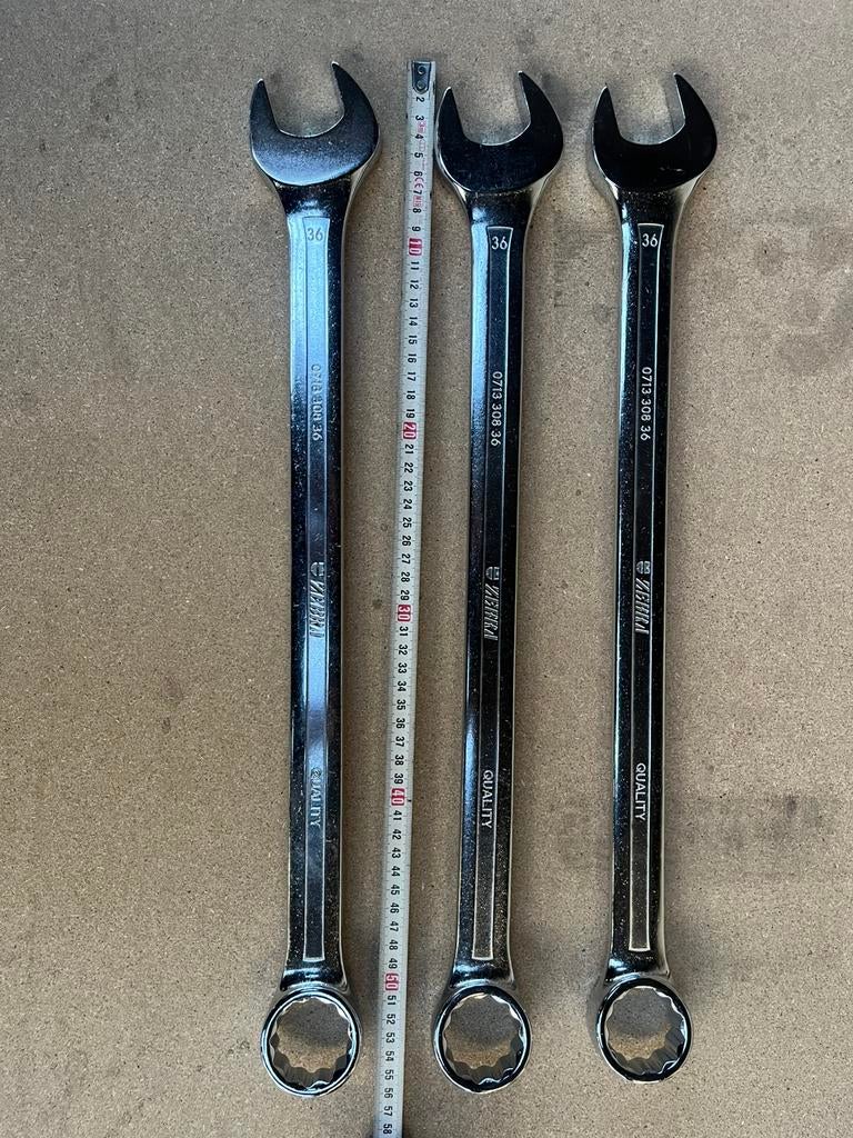 3 steekringsleutels 36, Ophalen, Nieuw