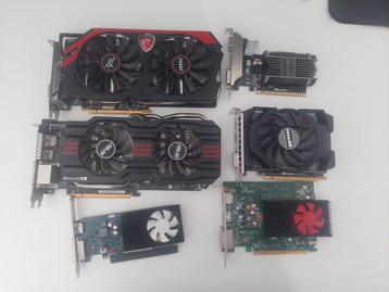NVIDIA/AMD Videokaarten Te Koop beschikbaar voor biedingen