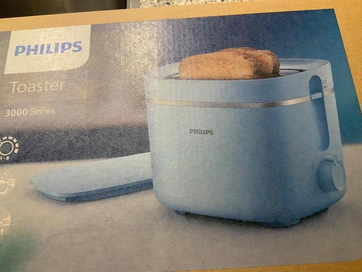 Nieuwe Broodrooster  Philips, Witgoed en Apparatuur, Broodroosters, Nieuw, Meer dan 8 standen, Uitneembare kruimellade, Ophalen of Verzenden