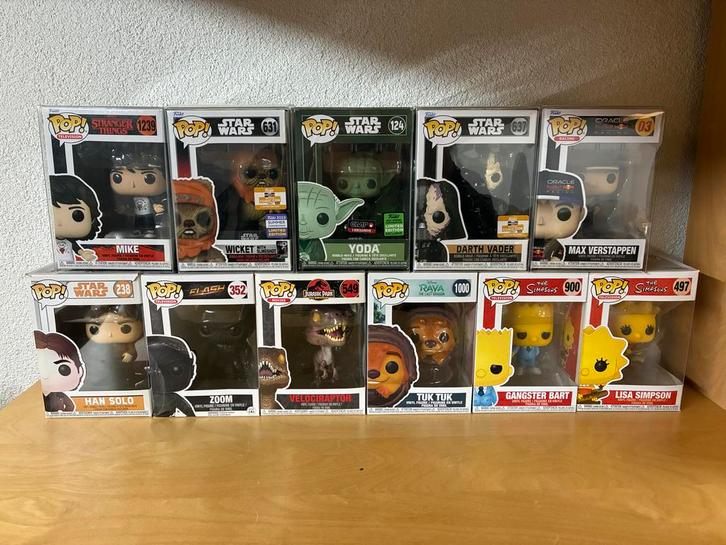 Funko Pop Collectie, Verzamelen, Poppetjes en Figuurtjes, Zo goed als nieuw, Ophalen of Verzenden