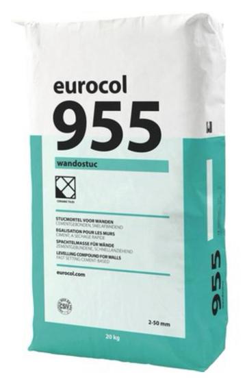 Eurocol 955 stucmortel 20kg beschikbaar voor biedingen