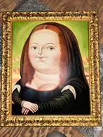 Mona Lisa Parodie Schilderij, Ophalen
