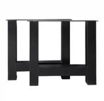 Metalen/ijzeren H-poten H-poot tafelpoten onderstel ZWART, Ophalen of Verzenden, Zo goed als nieuw, Rechthoekig, 50 tot 100 cm