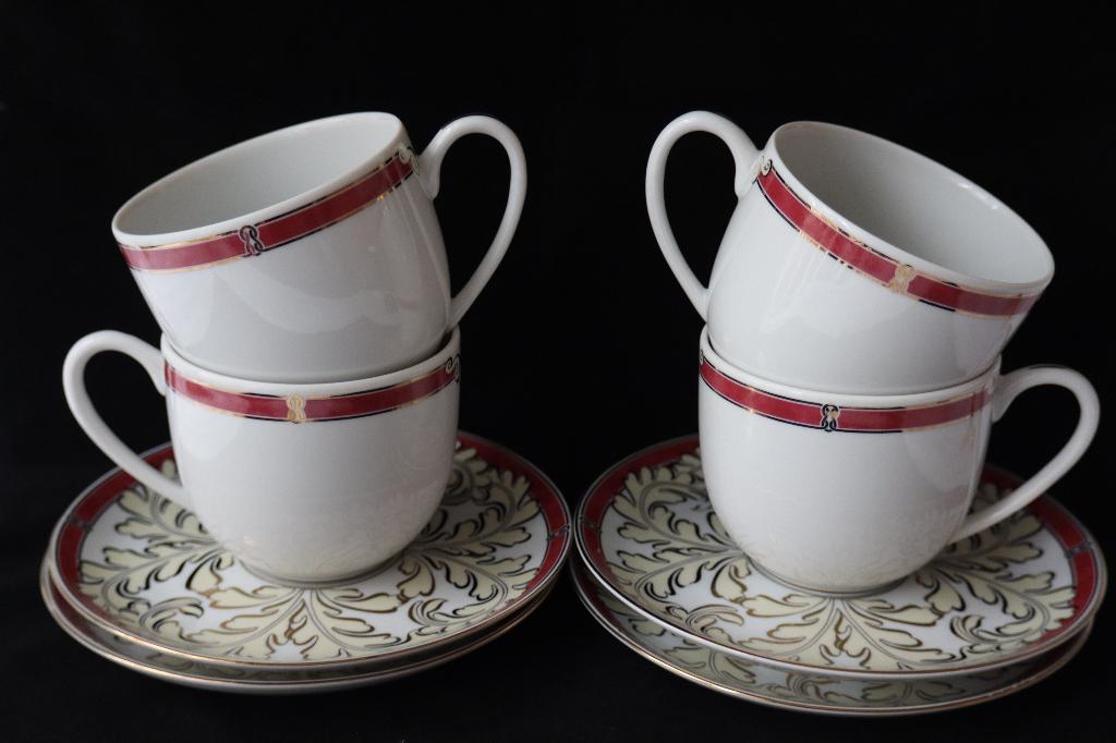 Vintage Christofle Parijs Oceana Rouge Aida servies, Ophalen of Verzenden