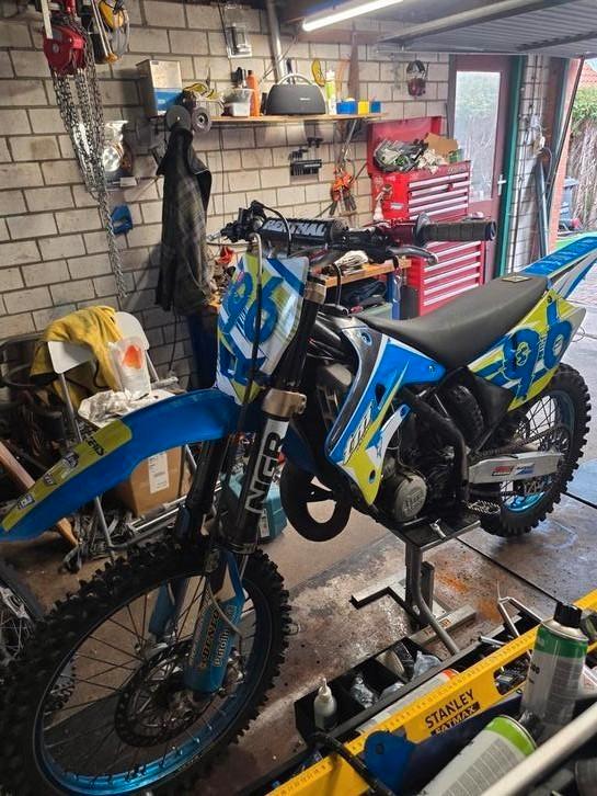 Tm tm125 mx zeer netjes., Motoren, Motoren | Overige merken, Bedrijf, Crossmotor, 1 cilinder, Ophalen