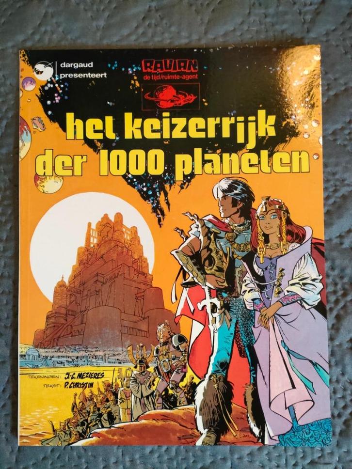 RAVIAN door Mezières en Christin, Boeken, Stripboeken, Gelezen, Meerdere stripboeken, Ophalen of Verzenden