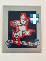 Sticker Zwolle 2: gemeente politie, Ophalen of Verzenden, Zo goed als nieuw
