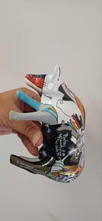 Cow Parade Picasso koe beeldje Topstaat, Verzenden, Zo goed als nieuw, Dier