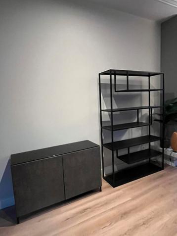 Besta dressoir grijs/ antraciet/ zwart IKEA - afbeelding 3