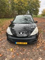 Peugeot 206+ 1.4 3D 2009 Metalic Zwart Met CARPLAY!, Auto's, 4 cilinders, Zwart, Origineel Nederlands, Handgeschakeld