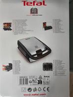 Bakplaten Tefal snack collection  SW854D16, Ophalen of Verzenden, Vaatwasmachinebestendig, Zo goed als nieuw, Tafelgrill
