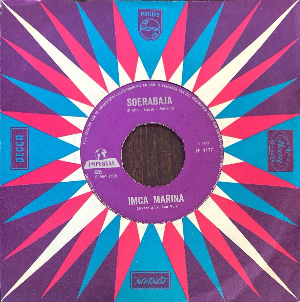 Imca Marina, Soerabaja, Gebruikt, 7 inch, Single, Ophalen of Verzenden