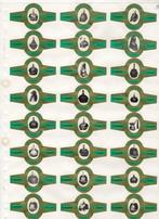 Spanera  NF  Helmen  groen, Verzamelen, Verzenden, Zo goed als nieuw, Sigarenbandjes